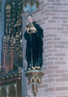 [Figura św. Wincentego á Paulo z katedry św. Jakuba w Olsztynie]