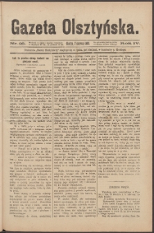 Gazeta Olsztyńska, 1889, nr 23