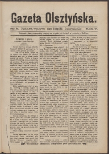 Gazeta Olsztyńska, 1890, nr 9