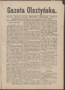 Gazeta Olsztyńska, 1890, nr 19