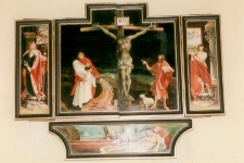 [Reprodukcja Ołtarza z Isenheim Matthiasa Grünewalda wykonana przez księdza Otto Palma. 1]