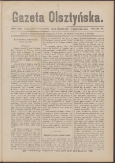 Gazeta Olsztyńska, 1890, nr 34