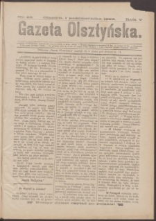 Gazeta Olsztyńska, 1890, nr 40