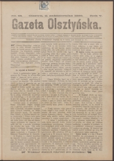 Gazeta Olsztyńska, 1890, nr 43