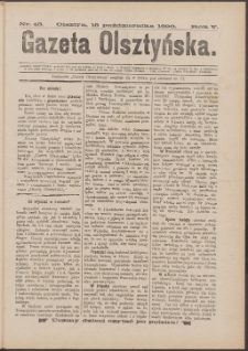 Gazeta Olsztyńska, 1890, nr 45