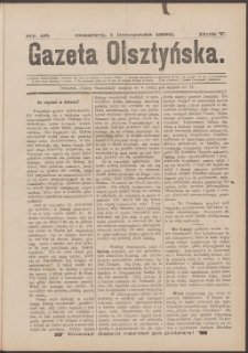 Gazeta Olsztyńska, 1890, nr 49