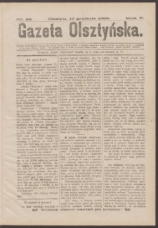 Gazeta Olsztyńska, 1890, nr 62