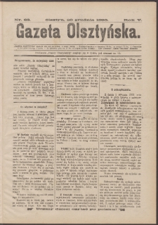 Gazeta Olsztyńska, 1890, nr 63