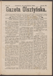 Gazeta Olsztyńska, 1891, nr 3