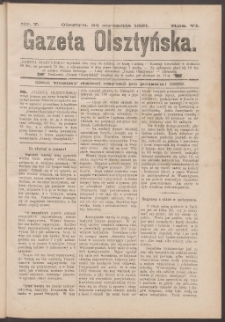 Gazeta Olsztyńska, 1891, nr 7