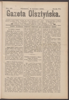 Gazeta Olsztyńska, 1891, nr 10