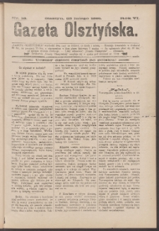 Gazeta Olsztyńska, 1891, nr 16