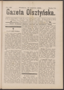 Gazeta Olsztyńska, 1891, nr 22
