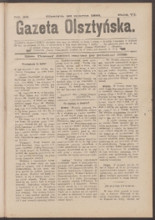 Gazeta Olsztyńska, 1891, nr 24