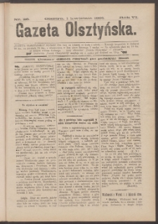 Gazeta Olsztyńska, 1891, nr 26