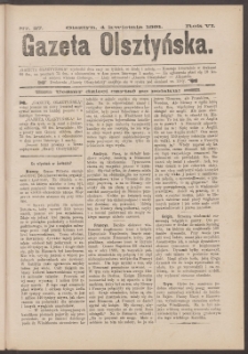 Gazeta Olsztyńska, 1891, nr 27