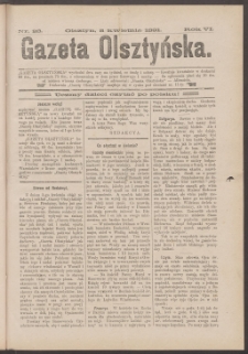 Gazeta Olsztyńska, 1891, nr 28