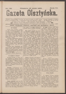 Gazeta Olsztyńska, 1891, nr 39
