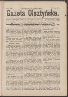 Gazeta Olsztyńska, 1891, nr 54
