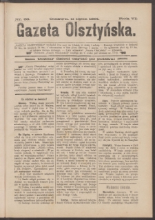 Gazeta Olsztyńska, 1891, nr 55
