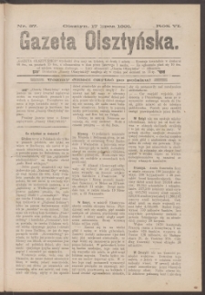 Gazeta Olsztyńska, 1891, nr 57