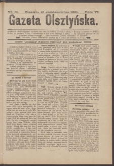 Gazeta Olsztyńska, 1891, nr 81