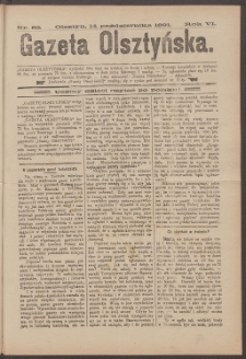 Gazeta Olsztyńska, 1891, nr 82