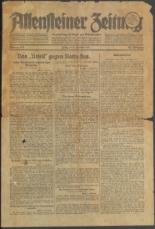 Allensteiner Zeitung, 1924, nr 274