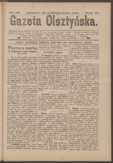 Gazeta Olsztyńska, 1891, nr 86