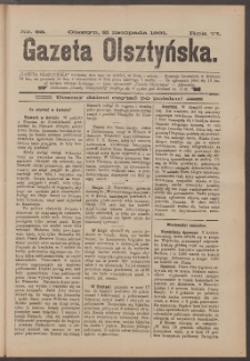 Gazeta Olsztyńska, 1891, nr 93