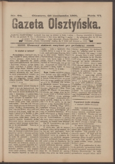 Gazeta Olsztyńska, 1891, nr 94