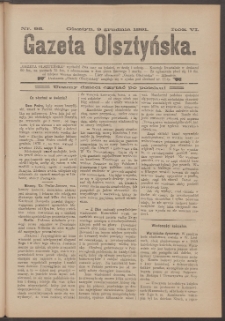 Gazeta Olsztyńska, 1891, nr 98