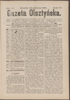 Gazeta Olsztyńska, 1891, nr 102