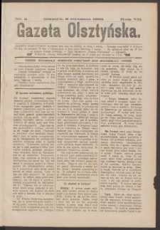 Gazeta Olsztyńska, 1892, nr 2