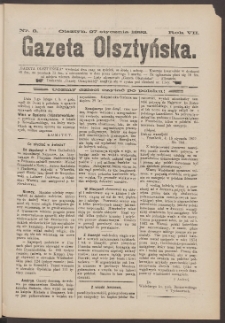 Gazeta Olsztyńska, 1892, nr 8