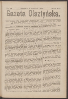 Gazeta Olsztyńska, 1892, nr 18