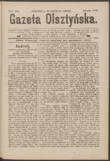 Gazeta Olsztyńska, 1892, nr 20