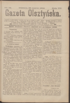 Gazeta Olsztyńska, 1892, nr 24