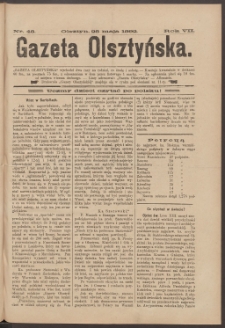Gazeta Olsztyńska, 1892, nr 43