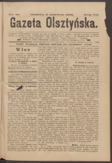 Gazeta Olsztyńska, 1892, nr 45