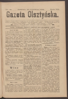 Gazeta Olsztyńska, 1892, nr 51