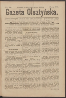 Gazeta Olsztyńska, 1892, nr 52