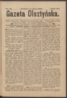 Gazeta Olsztyńska, 1892, nr 53