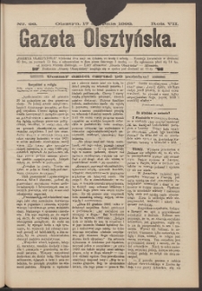 Gazeta Olsztyńska, 1892, nr 66