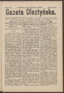 Gazeta Olsztyńska, 1892, nr 67