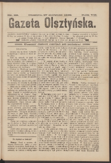 Gazeta Olsztyńska, 1892, nr 69
