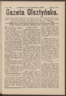 Gazeta Olsztyńska, 1892, nr 75