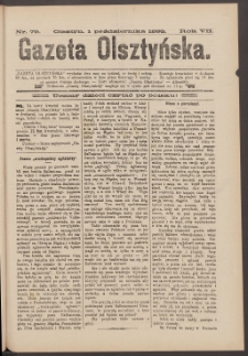 Gazeta Olsztyńska, 1892, nr 79