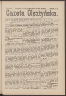 Gazeta Olsztyńska, 1892, nr 81