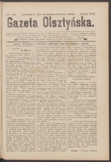 Gazeta Olsztyńska, 1892, nr 85